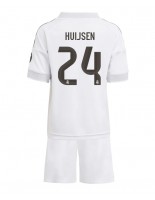 Real Madrid Dean Huijsen #24 Domácí dres pro děti 2025-26 Krátký Rukáv (+ trenýrky)